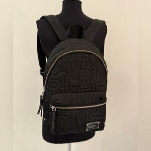 NWT Marc Jacobs medium jumbled nylon back pack - black